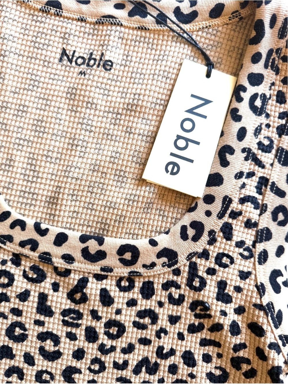 Noble waffle tank in Leopard - Picture 5 of 5